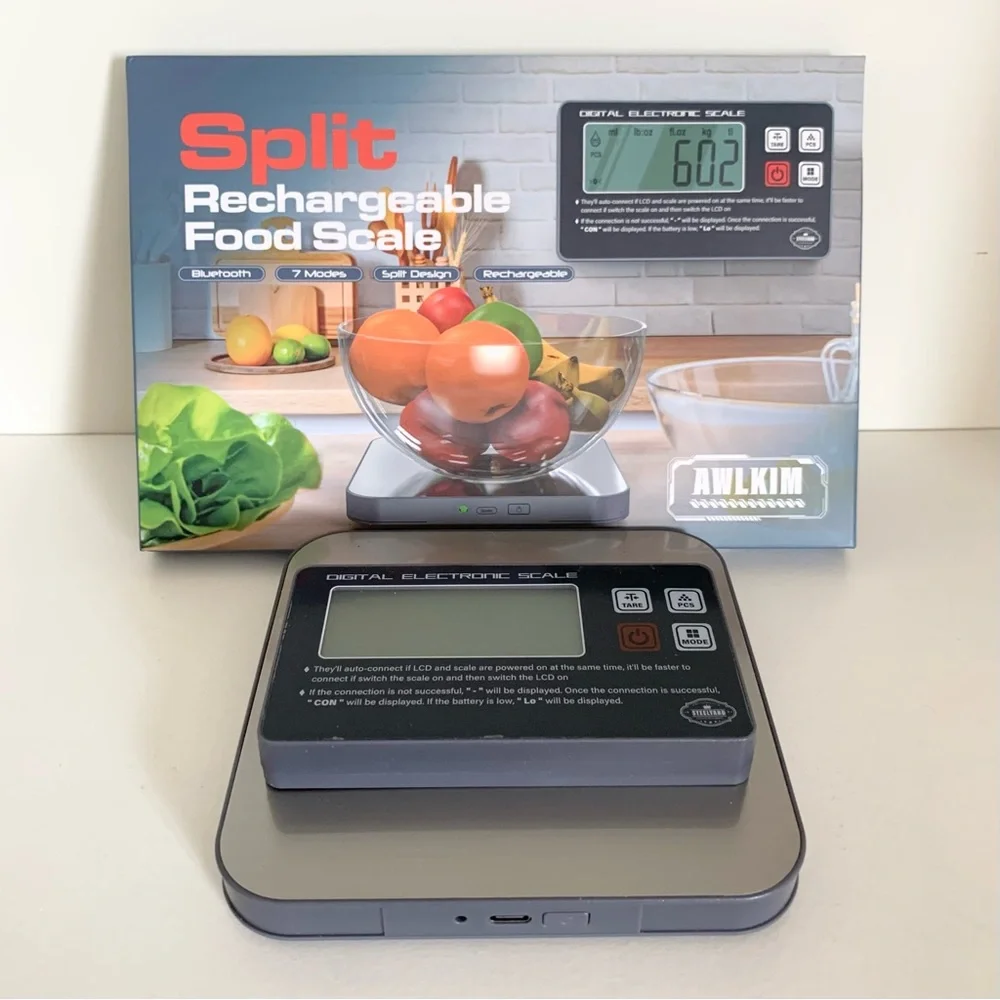 Bluetooth Digital Electric Scale wireless rechargeable